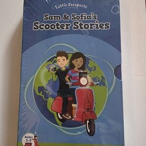 Sam & Sofia's Scooter Stories - Blue and Red